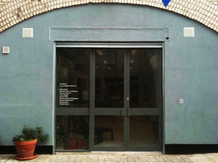 Photograph of the studio's exterior